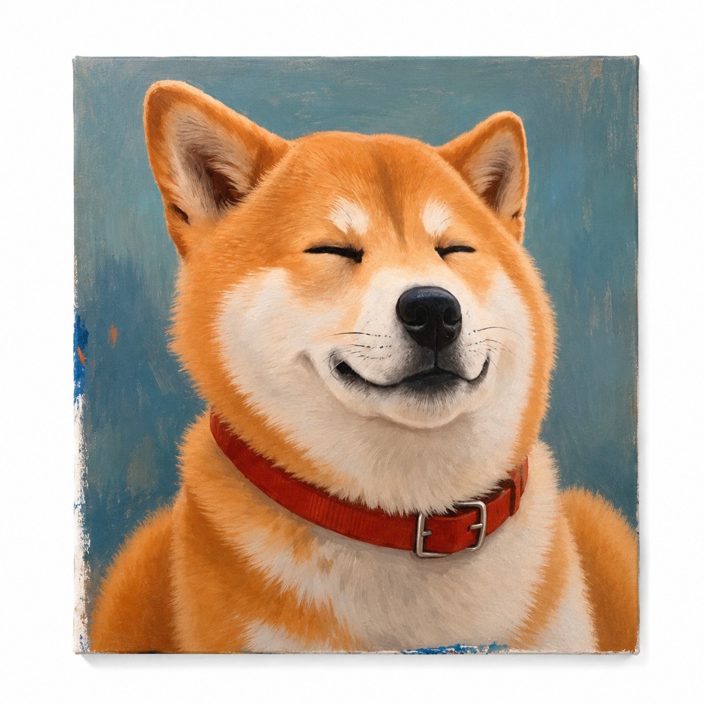 The Sleeping Shiba